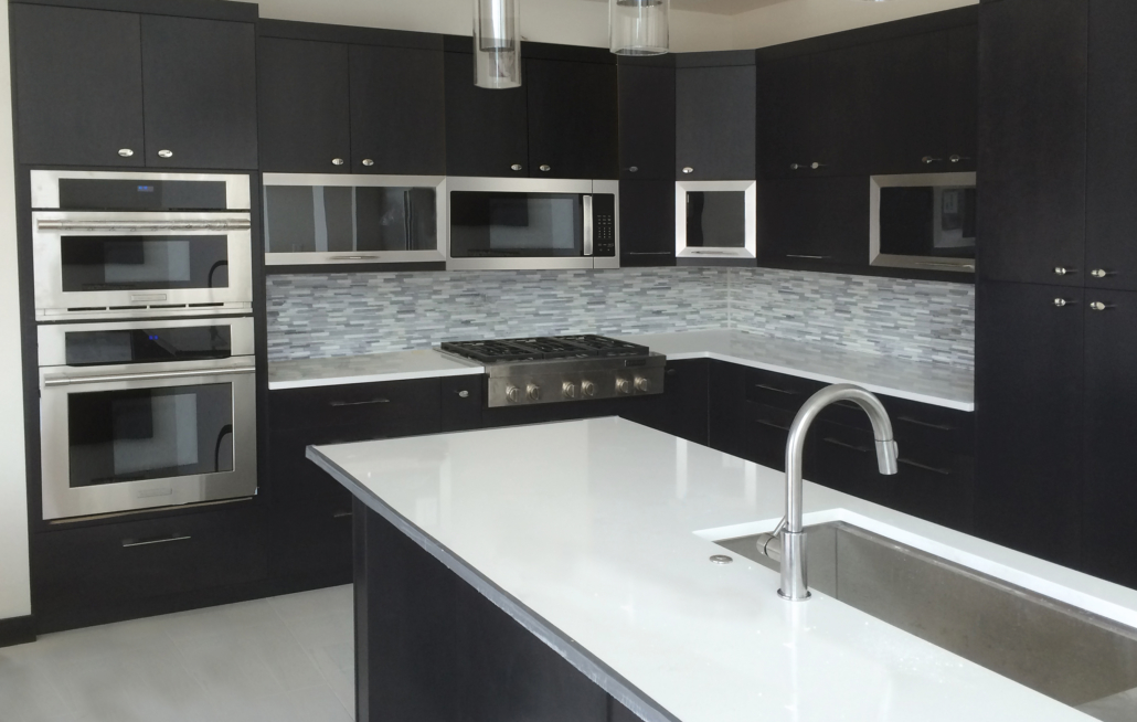 Dark Modern Kitchen Cabinets
